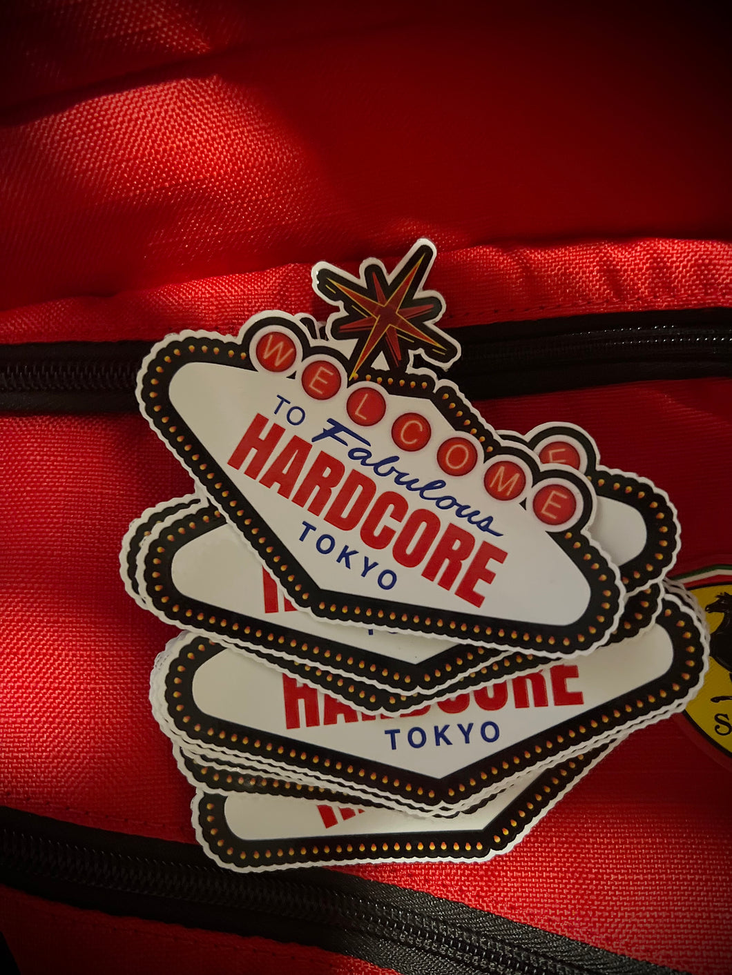 Welcome To Fabulous Hardcore Tokyo sticker