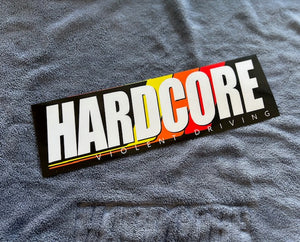 Hardcore Violent Driving Sticker