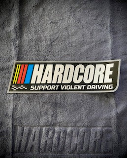 HC Nascar style bumper sticker